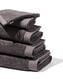 serviettes de bain - hôtel extra doux gris foncé gris foncé - 1000015155 - HEMA