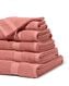 serviettes de bain - qualité épaisse vieux rose vieux rose - 1000025959 - HEMA