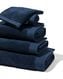 serviettes de bain - hôtel extra doux bleu foncé bleu foncé - 1000027778 - HEMA