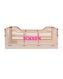 caisse pliable à lettres recyclée beige beige - 1000032608 - HEMA