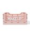 caisse pliable à lettres recyclée rose pâle rose pâle - 1000032625 - HEMA